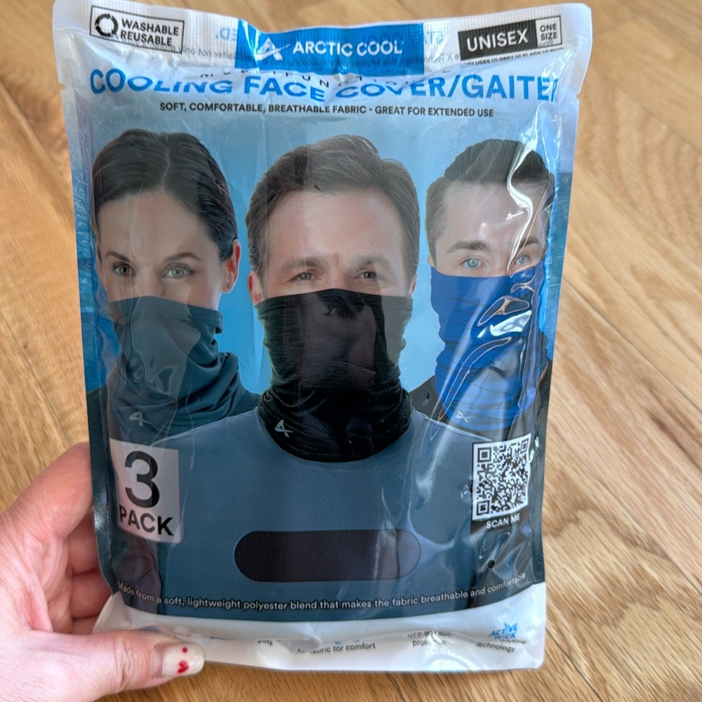 Artic Cool Face Covering Gaiter (3 pack) - OS
